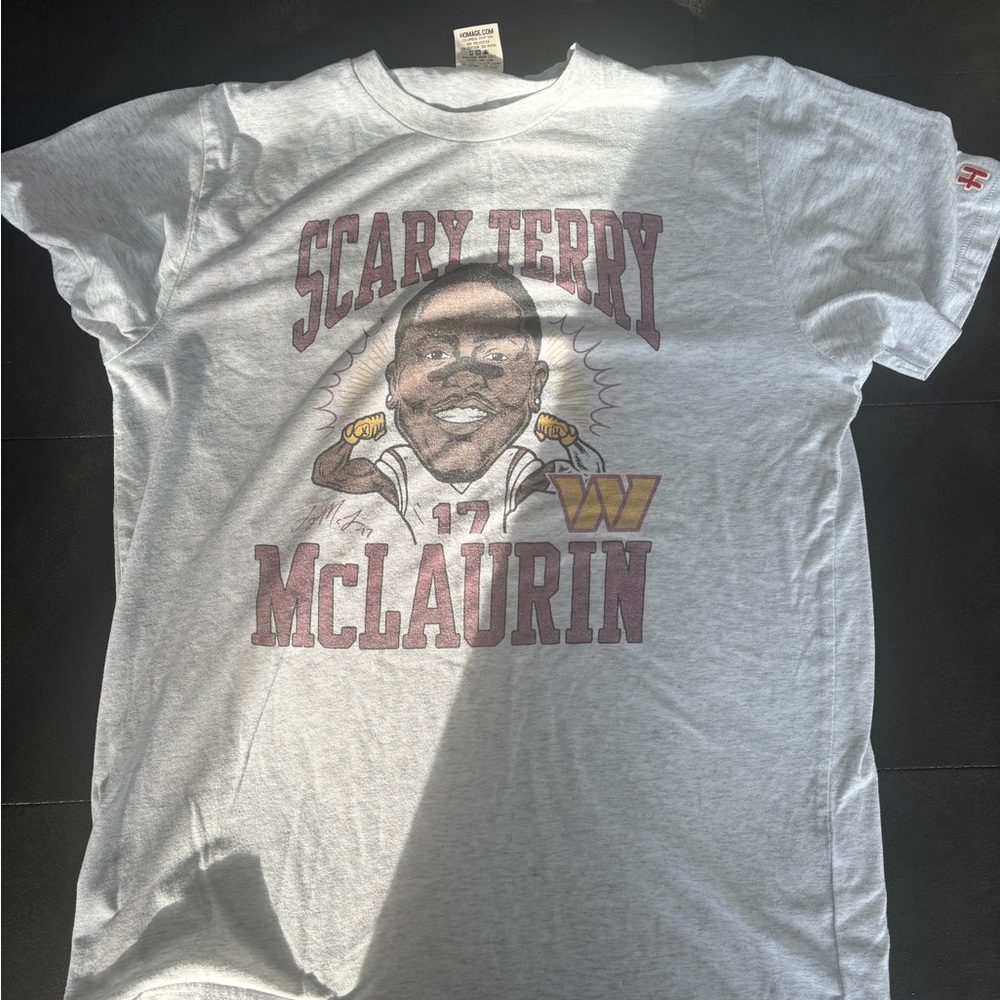 HOMAGE Gray Scary Terry Graphic Tee